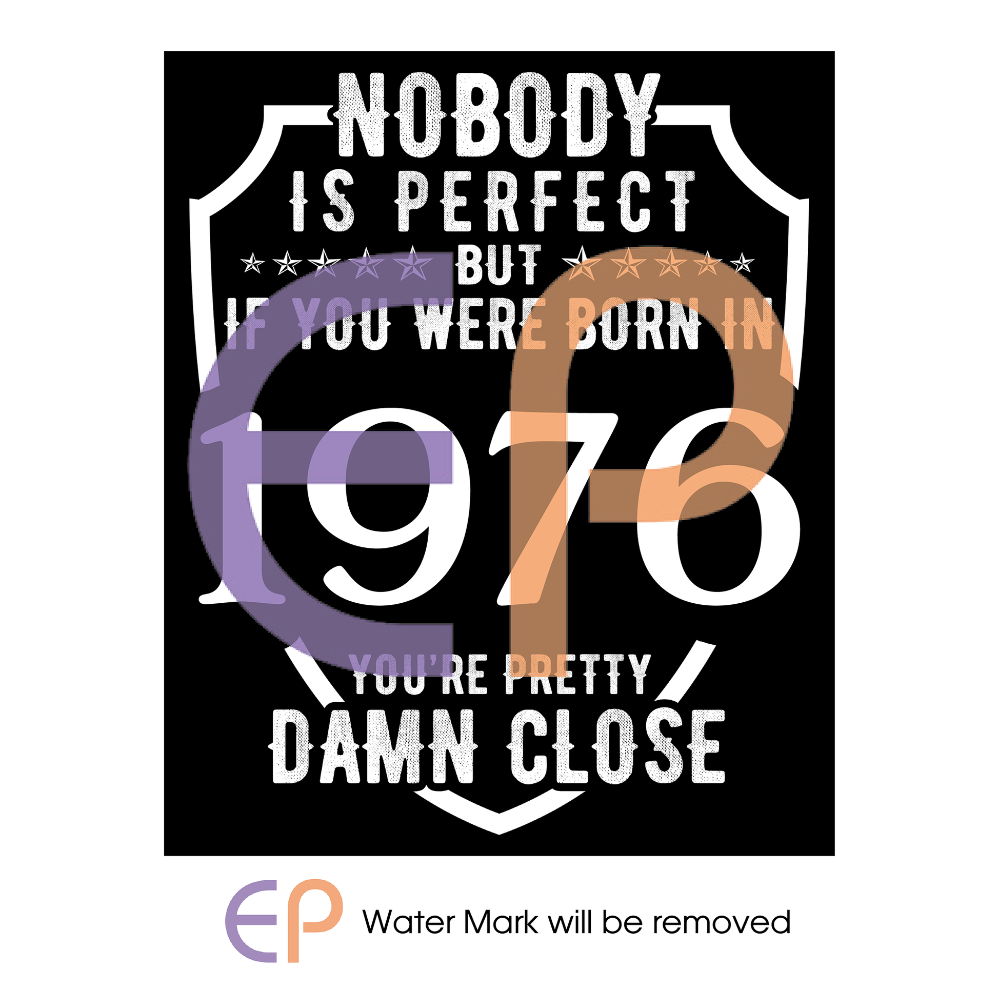 Motivational quote graphic with a birthday message on a black background